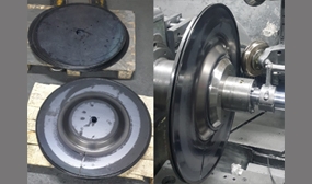 Mild  steel machinery parts 2mm mild steel Ø680  Machinery part