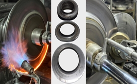 Thermal Spinning of Stainless Steel and Aluminium Alloys. Stainless steel AISI 310 S 3mm thermal spinning process