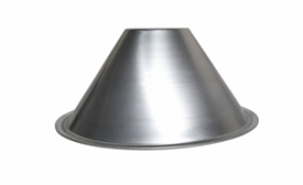 Stainless Steel Machinery Parts Stainless Steel Conical Shear Forming
Ø240 - 0.40mm thickness
